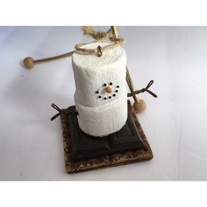 Smores Snowman Ornament